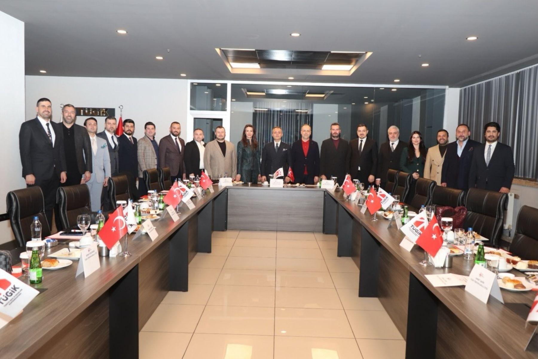 Bafra GİAD TÜGİK Yönetim Kurulu Toplantısında Temsil Edildi